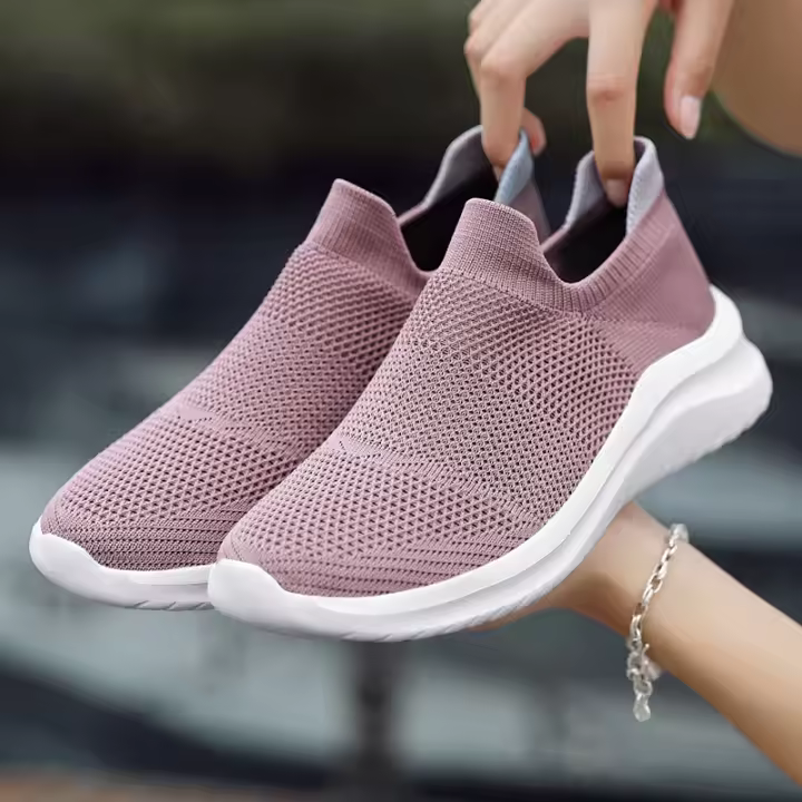 Zapatos informales ultraligeros para hombre y mujer, Zapatillas cómodas para caminar, calcetín, Tenis, gran oferta - 1