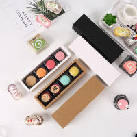 Cajas de Macarons de Papel Kraft 10pcs Ideal para Empaquetado de Pasteles, Galletas, Mooncakes - details 1