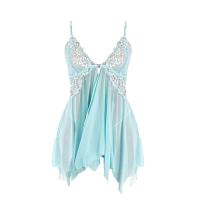 Lencería Sexy para mujer, picardías con cierre frontal, encaje con cuello en V, ropa de dormir de malla, lencería para mujer, ropa de dormir, lencería porno - details 34
