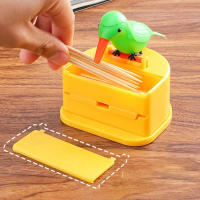 Dispensador de palillos de dientes creativo, soporte de palillos de dientes pequeño, prensa, contenedor de almacenamiento, caja automática de utensilios de té - details 5