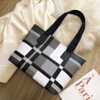 Bolso de hombro de cuero PU de gran capacidad para mujer, Bolsa de compras informal, a la moda, de lujo - details 41