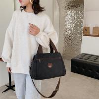 Bolso de mano informal de lona para mujer, bandolera de hombro de gran capacidad, de diseñador, para compras - details 13