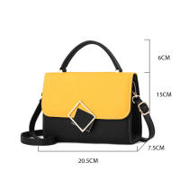 Bolso pequeño de lujo para mujer, bandolera de cuero PU de alta calidad, diseño cruzado - details 17