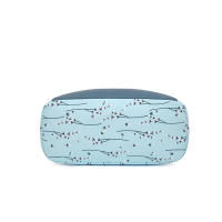 Mochila con estampado Floral para mujer, bolsa de viaje informal, con bola de pelo, de gran capacidad, nueva - details 13
