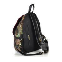Mochila de lentejuelas de gran capacidad para mujer, bolso de lujo con bordado de pavo real, informal, de viaje - details 9