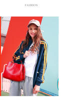 Bolso De Cuero Suave Y Genuino para Mujer, bolsa De Cuero con borde, diseñador, H - details 2