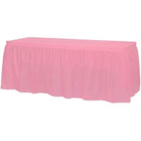 Mantel Desechable de Plástico para Decoración de Fiestas Bodas Festivales 6 Colores Jupe de Mesa de Cumpleaños y Aniversario Fabricado en China - details 10