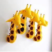 Creative Stuffed Toys Wall Hanging Animals Head Kids Room Doll Accessories Nordic Style Home Exhibition Decorations Party Props - details 9