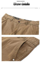 Pantalones de hombre Pantalones cargo de algodón casual - details 8