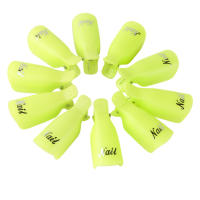 Herramientas de Manicura para Eliminación de Esmalte de Uñas 10PCS Clips de Gel UV Herramienta de Envuelto para Remoción de Fluido Normal en Belleza - details 9