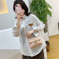 Bolso de Hombro de Diamante en Red para Mujeres Bolso Cruzado de Cuero PU con Cadena de Lujo Bolso de Mensajero Bolso de Mano y Cartera - details 4