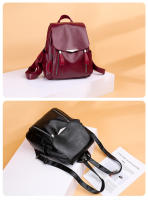Mochila antirrobo de cuero suave para mujer, bolsos escolares de gran capacidad, bolsos de viaje, diseñador de lujo, moda - details 8