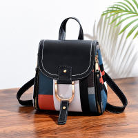 Mochila de cuero PU de alta calidad para mujeres bolso escolar multiusos para adolescentes bolso de hombro chaleco bolso de mano mochila cruzada - details 4