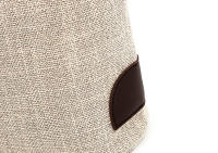 Bolso de mano de lona informal para mujer, bolsa de hombro de gran capacidad, ligera, de compras, de algodón y lino, con asa, de viaje, Hobo - details 15