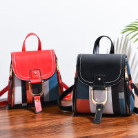 Mochila de cuero PU de alta calidad para mujeres bolso escolar multiusos para adolescentes bolso de hombro chaleco bolso de mano mochila cruzada - details 11