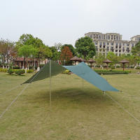 Vela de Sombra Impermeable Octagonal Grande 5.1x5.1m Venta de Campamento de Trompo de Sol para Jardín al Aire Libre Playa Turista - details 33