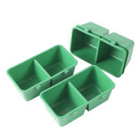 Comedero para pájaros de doble cuenco, dispositivo para comer bebidas de agua, comedero para loros y palomas, dos usos para alimentar y beber, 2 piezas - details 5