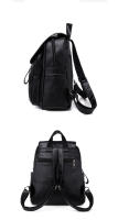 Mochila antirrobo de cuero suave para mujer, bolsos escolares de gran capacidad, bolsos de viaje, diseñador de lujo, moda - details 15