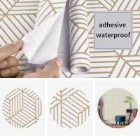 5mHome Decoration Geometric Hexagon Wallpaper Peel And Stick Wallpapers Removable Self Adhesive Stickers Vinyl Paper For Bedroom - details 0