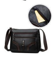 Bolso de hombro de cuero PU para mujer, bandolera versátil, Retro, Simple, informal, regalo para madre de mediana edad - details 20