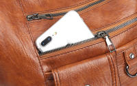 Bolsos de Hombro de Cuero PU Suave de Lujo Multi Bolsillos para Mujeres Bolsa Tote Europea de Gran Capacidad para Compras Bolsa Cruzada Hobo - details 23