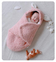 Mantas suaves para bebé recién nacido, sacos de dormir de lana de invierno, ropa de cama gruesa para recién nacido, saco de dormir cálido para bebé de 0 a 9 meses - details 13