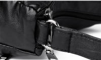 Bolso de hombro Vintage para mujer, bandolera de cuero PU lavado, multifunción, gran capacidad - details 16