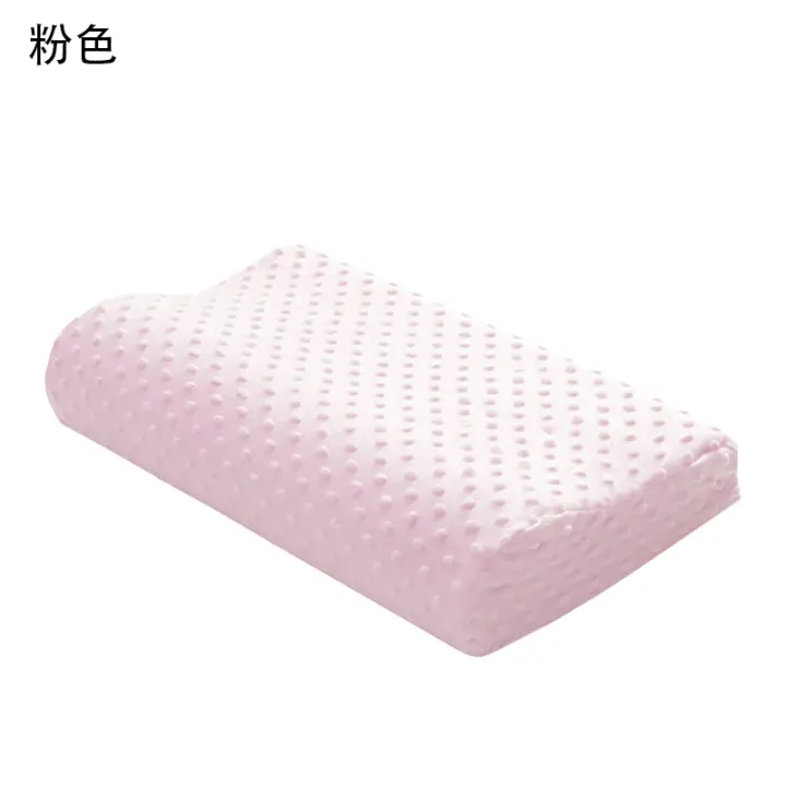 Almohada de Espuma de Memoria Rebote Lento para Cuidado de la Salud y Comodidad en Dormir NUBECOM Almohada Ortodóntica de Felpa Corta y Algodón de Memoria Forma Estándar Hecha en China - 1