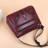 Bolso de hombro de cuero PU para mujer, bandolera versátil, Retro, Simple, informal, regalo para madre de mediana edad - details 11