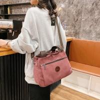 Bolso de mano informal de lona para mujer, bandolera de hombro de gran capacidad, de diseñador, para compras - details 9