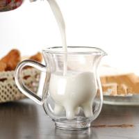 Taza creativa de vidrio de doble capa de vaca, jarra de leche encantadora, jarra de jugo, té, café, taza de vidrio transparente, jarra de Espumador de leche, 250ml - details 11