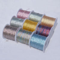Línea de hilo de colores para pulseras, anillos, collar, tejido, BRICOLAJE, manualidades, fabricación de joyas, hilo para coser - details 1