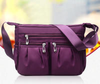 Bolso de hombro de nailon para mujer, bandolera impermeable con múltiples bolsillos, de gran capacidad, Oxford, de viaje - details 13