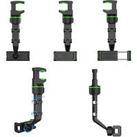 Soporte de teléfono giratorio para coche, soporte multifuncional para espejo retrovisor, navegación GPS, 360 grados - details 13