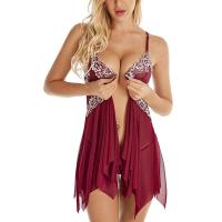 Lencería Sexy para mujer, picardías con cierre frontal, encaje con cuello en V, ropa de dormir de malla, lencería para mujer, ropa de dormir, lencería porno - details 39
