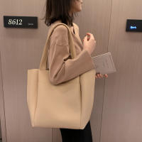 Bolso de mano informal de cuero suave para mujer, bolsa de hombro de gran capacidad con bolsillo exterior, Color sólido, alta calidad - details 5