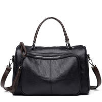 Bolso de mano de cuero PU suave para mujer, bolso cruzado de gran capacidad, bolso de viaje de negocios, bolso de mano Vintage, invierno, nuevo - details 9