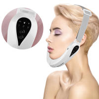 Masajeador Facial EMS, cinturón de elevación de línea en V, luz roja y azul, adelgazante de vibración Dispositivo de masaje, reafirmante, Reduce la papada - details 2