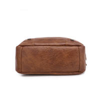 Bolso Vintage con correa de hombro para mujer, bandolera pequeña de cuero Pu, de viaje, con múltiples bolsillos - details 12