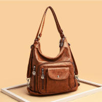 Bolso cruzado de cuero PU para mujer, bandolera de hombro Vintage, bolso Hobo de gran capacidad, bolso de viaje informal, bolso de mano - details 9