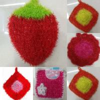 Lana de seda de vidrio de 100g, hilo de ganchillo para tejer a mano, hilo práctico para tejer a mano, manualidades, muñeca, suéter, sombrero, bolsa - details 3