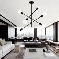 Lámpara de techo nórdica moderna, accesorio de iluminación para el hogar, sala de estar, dormitorio y comedor, E27 - details 0