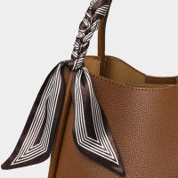 Bolsos de hombro con cintas simples para mujer, bandoleras versátiles de cuero PU de alta capacidad, novedad - details 23