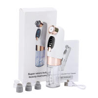 Limpiador eléctrico de poros faciales, Extractor de succión al vacío de puntos negros, microburbujas pequeñas, espinillas y acné, limpieza profunda - details 13