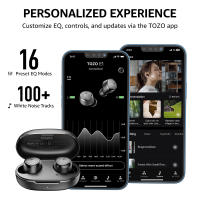 TOZO E1 Auriculares intrauditivos Estéreo inalámbrico verdadero ENC Llamada Cancelación de ruido Auriculares Bluetooth con micrófono Waterpfoor - details 2
