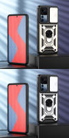 KEYSION-funda a prueba de golpes para Xiaomi 12T Pro 5G, protección de cámara Push Pull, soporte de anillo, cubierta trasera de teléfono para Redmi K50 Ultra - details 7