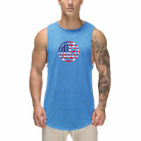 Summer Quick Dry Breathable Tank Top Man Basketball Training Fitness Muscle Vest Street Casual Hip Hop Style T-shirt Gym Singlet - details 5