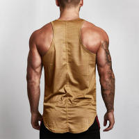 New Fashion Casual Sleeveless Breathable Quick Dry Shirts Gym Bodybuilding Workout Tank Top Men Fitness Slim Fit Mesh Singlet - details 13