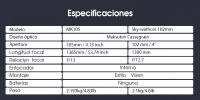 Telescopio Astronómico SVBONY MK105 Maksutov-Cassegrain OTA Reflectividad 99% Revestimientos Dielectricos Para Buena Visión y Aplicaciones Speciales - details 16