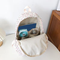 Mochila escolar coreana para estudiantes, mochilas florales blancas para niñas adolescentes, mochila Linda para mujeres, bolsa para libros de marca, mochila de nailon - details 17